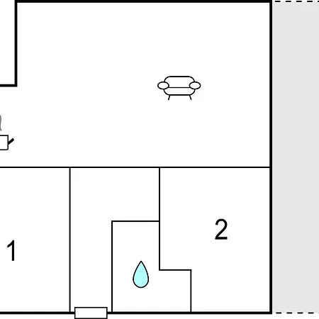 アパート Pet Friendly In With Kitchen *